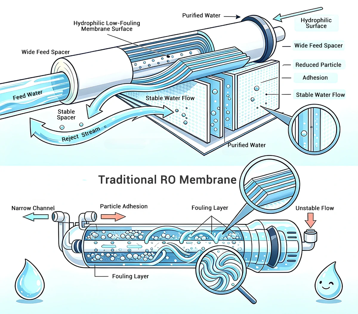 How Low-Fouling RO Membranes Work