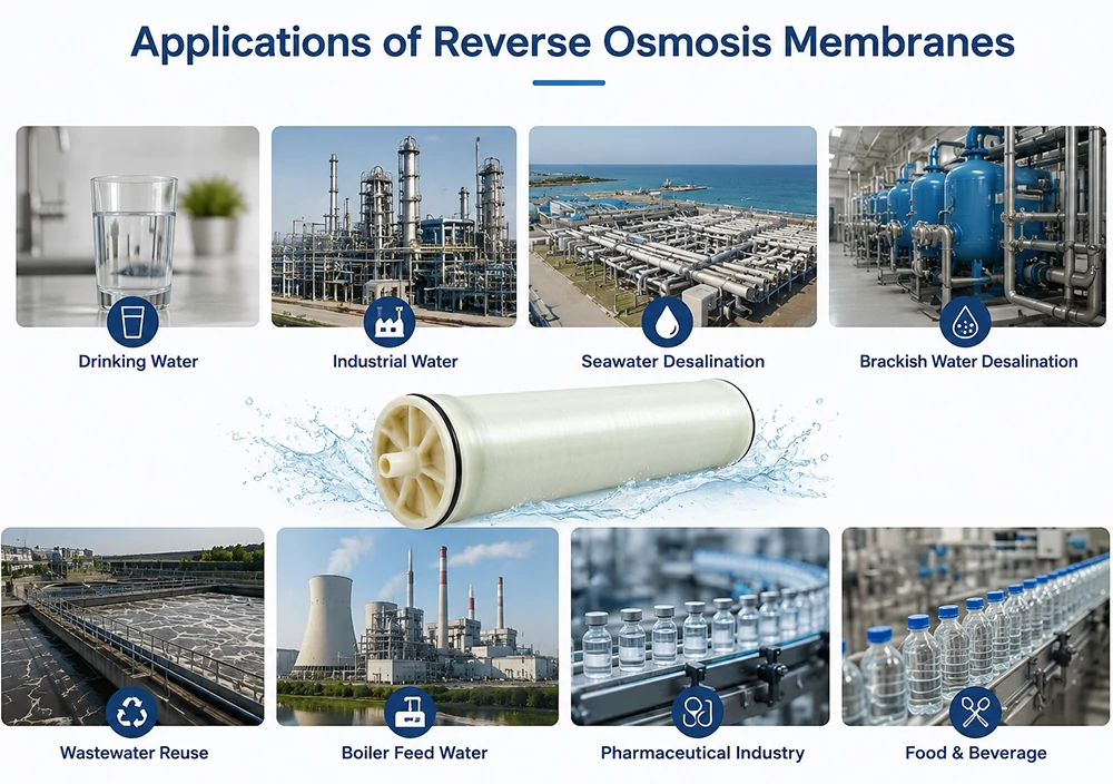 Applications of Reverse Osmosis Membranes