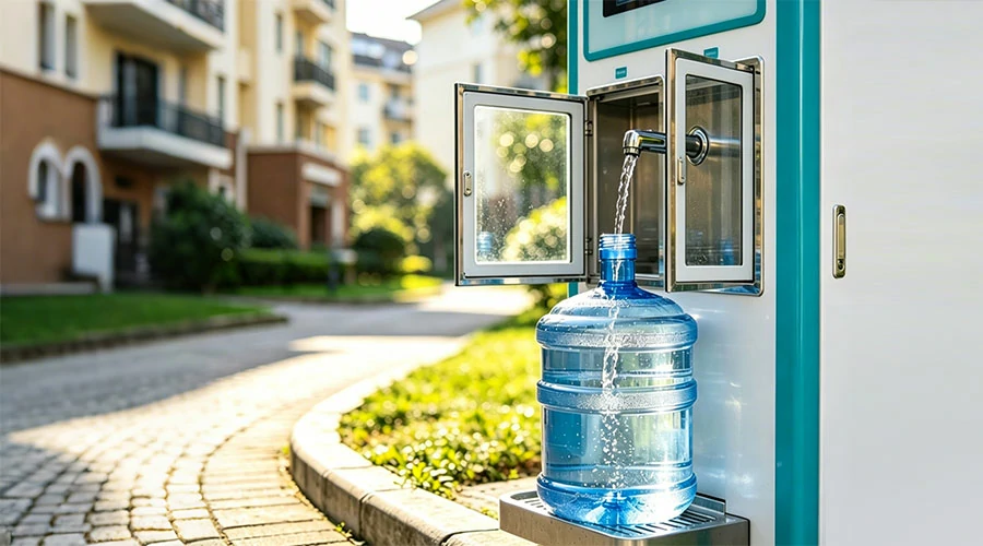 Community Card-Access Water Dispensers