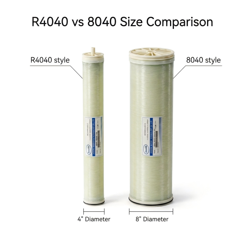 4040 vs 8040 RO Membrane: Key Differences & Selection Guide
