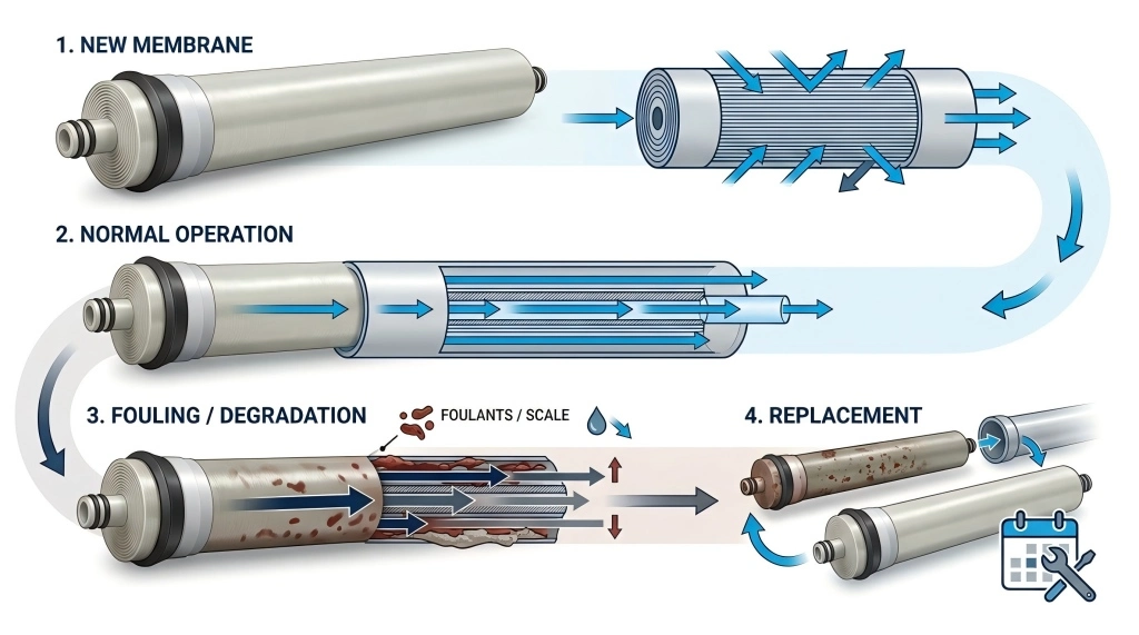 How Long Does an RO Membrane Last?