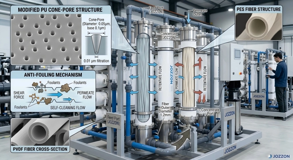 Jozzon Ultrafiltration Membrane Modules: Technology, Performance, and Best Practices