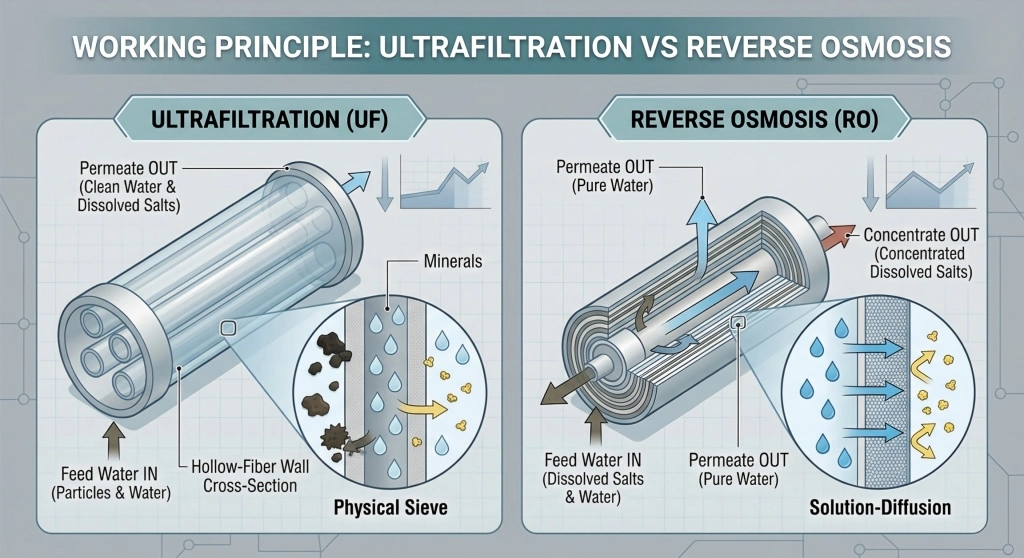 How Does an UF & RO Membrane Work